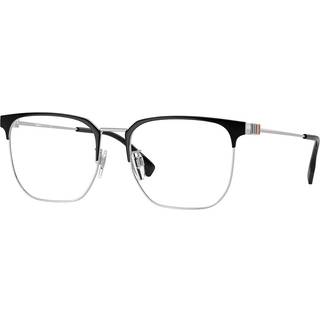 Burberry Mand BE1383D 1005 Optiske stel Metal Sølv Transparent Firkantet Normal