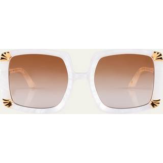 Anna-Karin Karlsson STRAWBERRY MOON Pearl 52 Solbriller Kvinder Hvid - Pearl White - 52mm