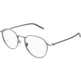 Montblanc Mand MB0342OA 003 Optiske stel Metal Ruthenium Transparent Rund