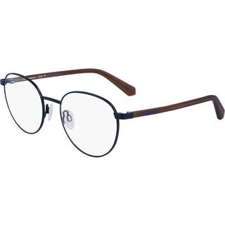 Calvin Klein Unisex CKJ23221CLIP-ON 400 Optiske stel Metal Blå Geometrisk Normal