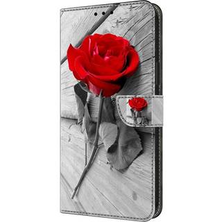 Samsung Galaxy A05s Læder Flip Cover m. Pung & Ståfunktion - Rose