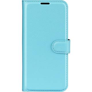 Samsung Galaxy M34 (5G) / F34 (5G) Litchi Læder Flip Cover m. Pung - Lyseblå