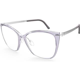 Silhouette Infinity View Fuld Kant 1610/75 4000 57 Briller Kvinder Purple - Transparent Lavender - 57mm