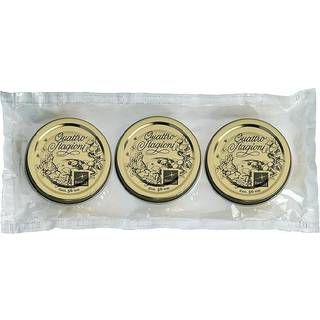 Bormioli Rocco Naaa Rocco 2-1/4 """" 56mm Quattro Stagioni 3 Pack med 56 mm låg guld