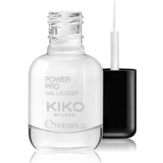 KIKO Milano Power Pro Nail Lacquer 11 ml - 02 French White - Thin Brush