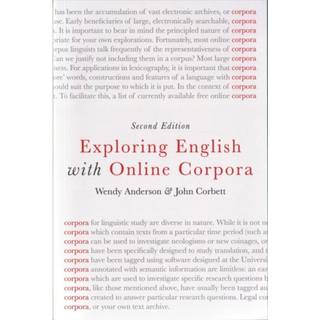 Exploring English with Online Corpora