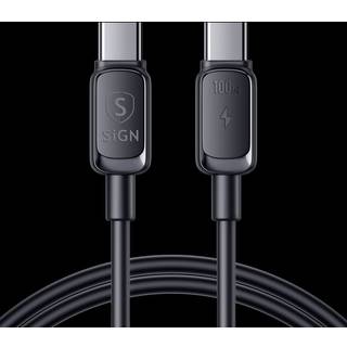 SiGN Powerbank 30.000mAh USB-C & USB-A - Hvid