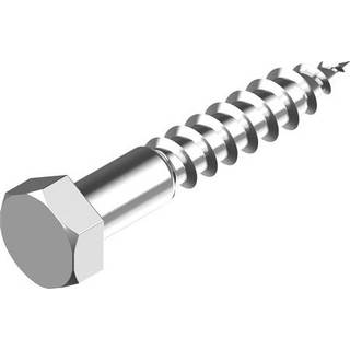 Fransk Skrue M6X40Mm A4 Sw10 Din 571 Wasi
