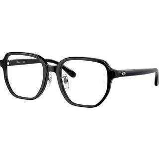 Ray - Ban Unisex RX5424D 2000 Optiske stel Acetat Sort Transparent Geometrisk Normal