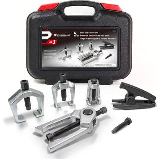 Powerbuilt frontend k?ret?j service kit slips stang end puller bil og lastbil kugle joint remover pitman arm tr?kker 6 stykke 648626 sort