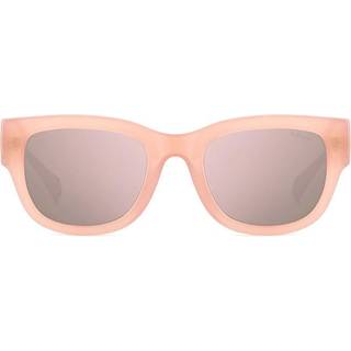 Polaroid Kvinde PLD 6213/S/X 35J/JQ Solbriller Polycarbonat Rosa Firkantet Polariseret Flerskikts