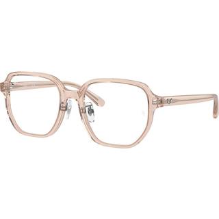 Ray - Ban Unisex RX5424D 8267 Optiske stel Acetat Brun Transparent Geometrisk Normal