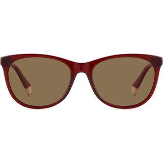 Polaroid Kvinde PLD 4161/S LHF/SP Solbriller Polycarbonat Bordeaux Brun Cat Eye Polariseret