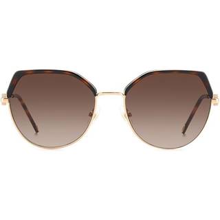 Carolina Herrera Kvinde HER 0238/S LVL/HA Solbriller Metal Brun Brun Cat Eye Skygge