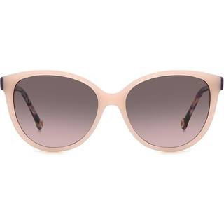Carolina Herrera HER 0237/S 1EZ/M2 56 Solbriller Kvinder Brun - Frosted Nude Beige Brown - 56mm