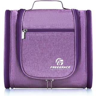 Hængende toiletartikler Ekstra stor kapacitet | Premium rejsearrangørposer til mænd og kvinder | Holdbar vandtæt nylon badeværelse bruser makeup