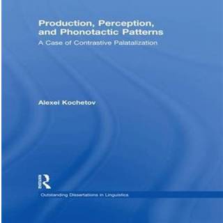 Production, Perception, and Phonotactic Patterns