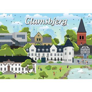 Danske byer: Glamsbjerg, 1000 brikker