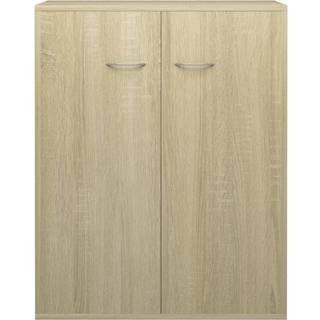 Skænk 60X30X75 Cm Konstrueret Træ - Sonoma-eg