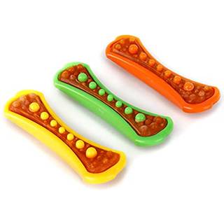 Hartz Chew 'n Clean Dental Duo Dog Treat & Chew Toy Color varierer stor 3 -pakke