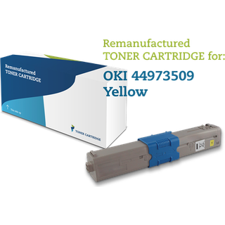 Gul lasertoner 44973509 - OKI - 6.000 sider.
