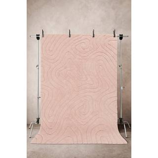 SHIV bomuldstæppe 200x300 cm - Rosa