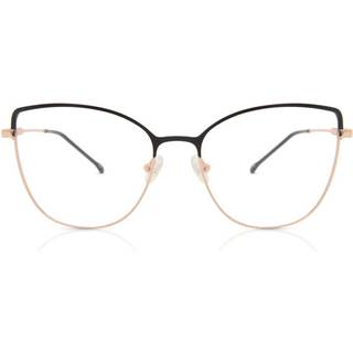 SmartBuy Collection Greta L118 56 Briller Kvinder Black - Black Rose Gold - 56mm