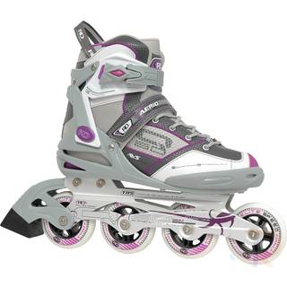 Roller Derby Aerio Q -60 Kvinders inline sk?jter - hvid/gr? - st?rrelse 07