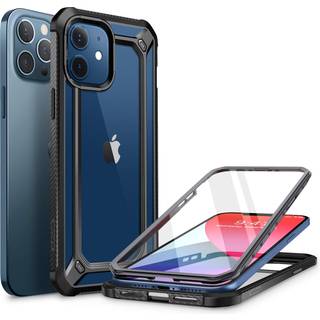 SOPCASE UNICORN BEETLE EXO PRO SERIES SAG TIL IPHOPHOLE 12 / iPhone 12 Pro (2020 Release) 6,1 tommer med indbygget sk?rmbeskyttelsespremium Hybri