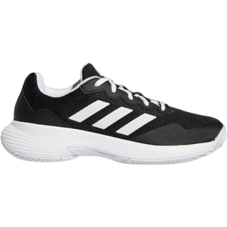 Adidas Gamecourt 2 AC Padelsko (Women's, Sort/Hvid) - 38