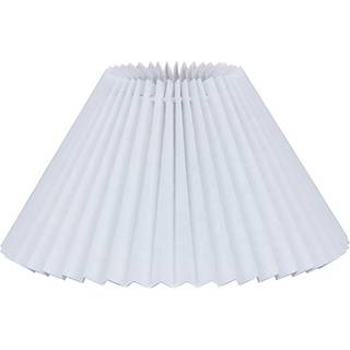 Alpe Design PVC Plisséskærm - 15 cm. - Hvid