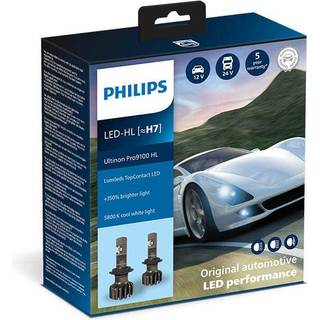 Philips Ultinon Pro9100 LED H7 12/24V - Sæt