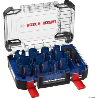 Hulsave sæt Bosch EXPERT CONSTRUCTION MATERIAL; 20-76 mm; 15 stk.
