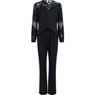 Neo Noir - Antonia Crepe Jumpsuit - Black