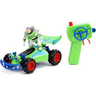Jada Toys Jada Disney Pixar Toy Story 4 Turbo Buggy W/Buzz Lightyear Radiostyrende kretj 2,4 Ghz 1: 24 Multi