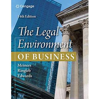 The Legal Environment of Business