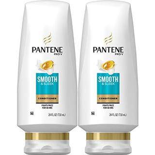 Pantene Argan Oil Conditioner til frizz kontrol glat og slankt 24 fl oz (pakke med 2) (emballage kan variere)