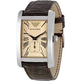 Emporio Armani AR0154 Klassisk brun herreur