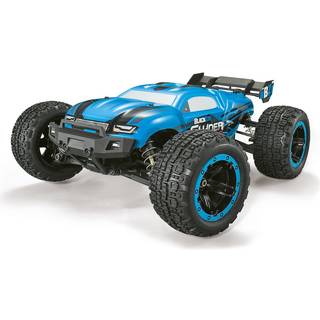 BlackZon Slyder Stadium Turbo 1:16 2.4GHz RTR 4WD LED Vandtæt Blå [Levering: 1-2 dage]