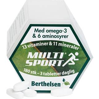 Berthelsen Naturprodukter Vegan Multisport (180 tabl)