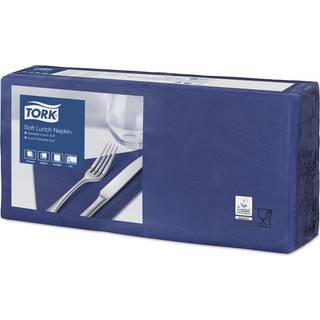Tork frokostervietter 3-lags 33x33cm 477412 mørkeblå, 150 stk