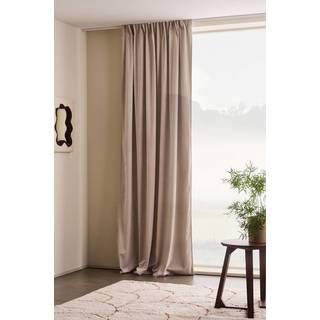 ELSIE mørklægningsgardin 1 længde - Beige