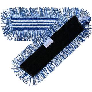 Tør-, fugt- og vådmoppe mikrofiber/polyester 40cm med velcro