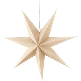 Scandi Living Bare adventsstjerne natur 80 cm