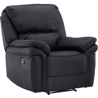 Saranda recliner lænestol sort microfibre