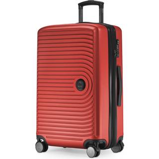 MITTE - Mittelgroßer Koffer Hartschale Rot matt, TSA, 68 cm, 88 Liter