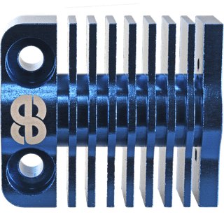 Phaetus Dragonfly BMS Heatsink Flange Blue