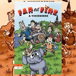 Far til fire #3: Far til fire og vikingerne (Lydbog)