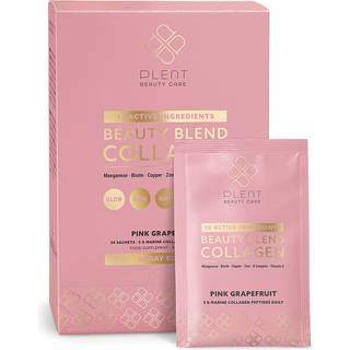 Plent Beauty Blend Collagen - Pink Grapefruit 30 x 5 gr - 1 Pakker