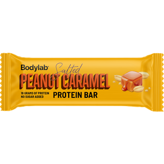 Proteinbar m. peanuts og karamel (På lager i butik)